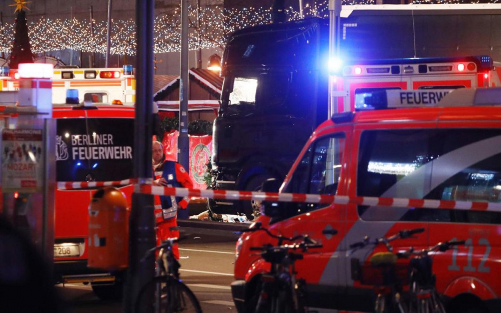 La police de Berlin fait état de neuf morts et de nombreux blessés. D. R.